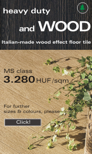 Italian-made wood effect floor tile